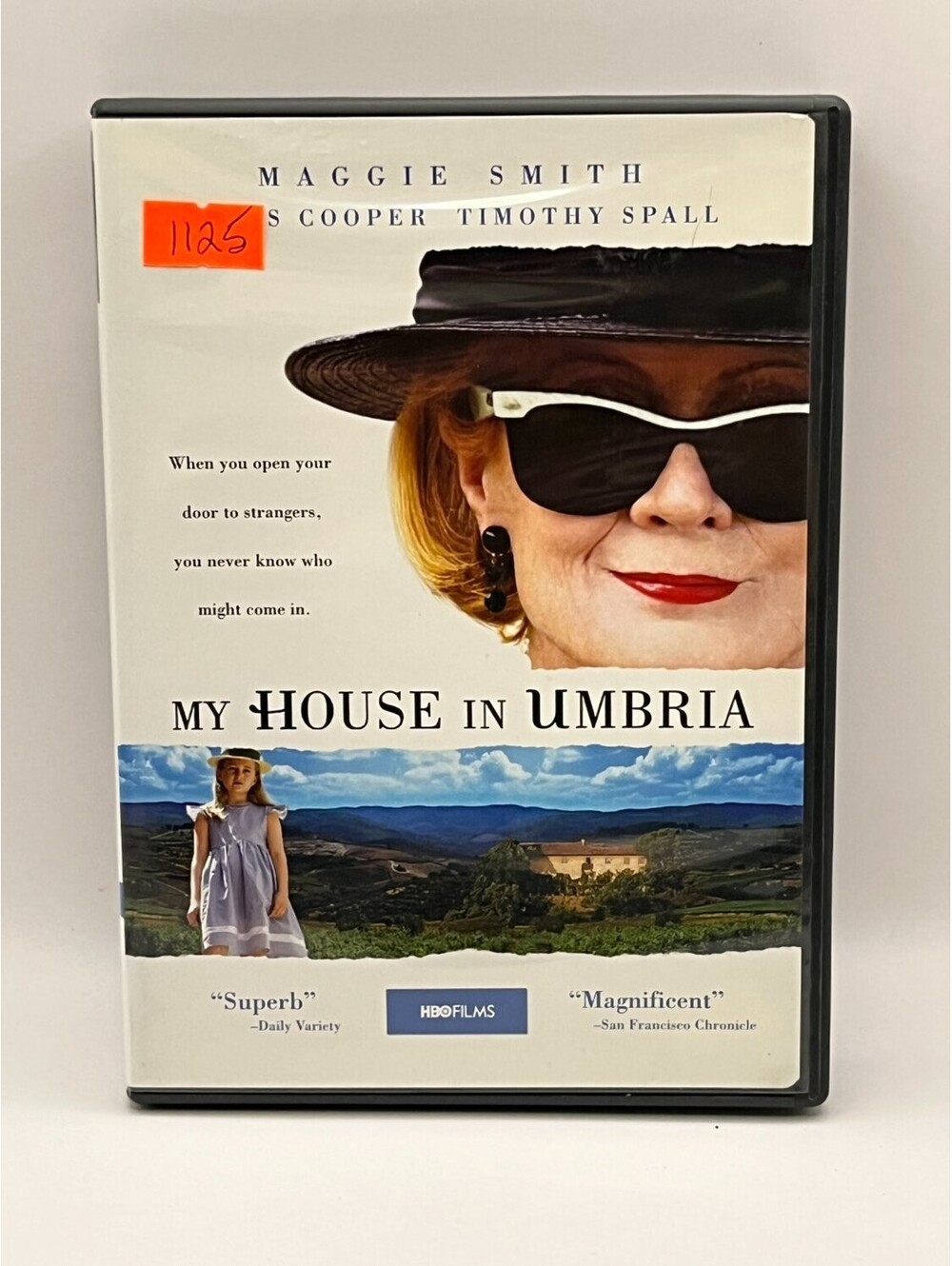My House In Umbria DVD Widescreen Maggie Smith 2003 Drama Richard Loncraine